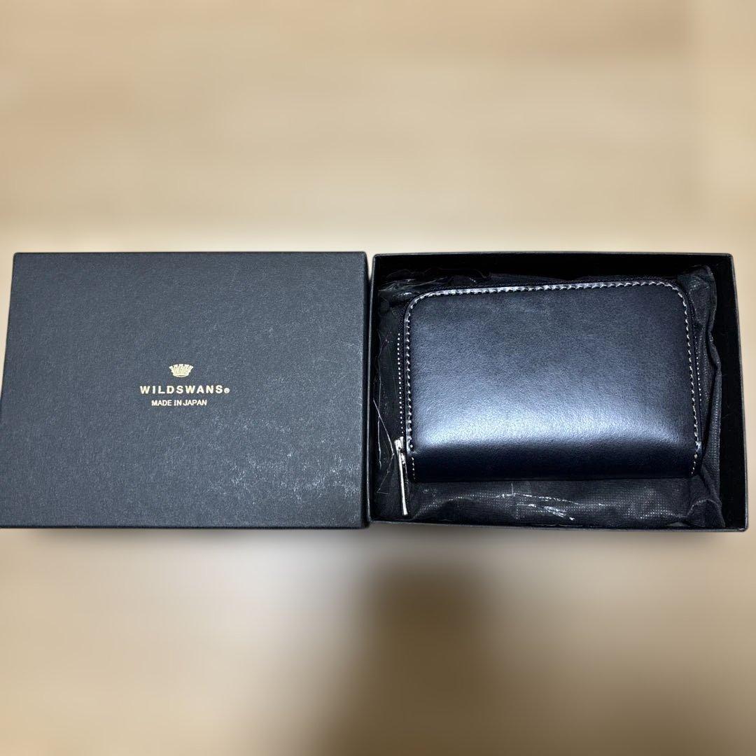 【未使用】WILD SWANS ブライドルレザーLAFARO ネイビー✖️ブルー 未使用】WILD SWANS ブライドルレザーLAFARO ネイビー✖️ブルー