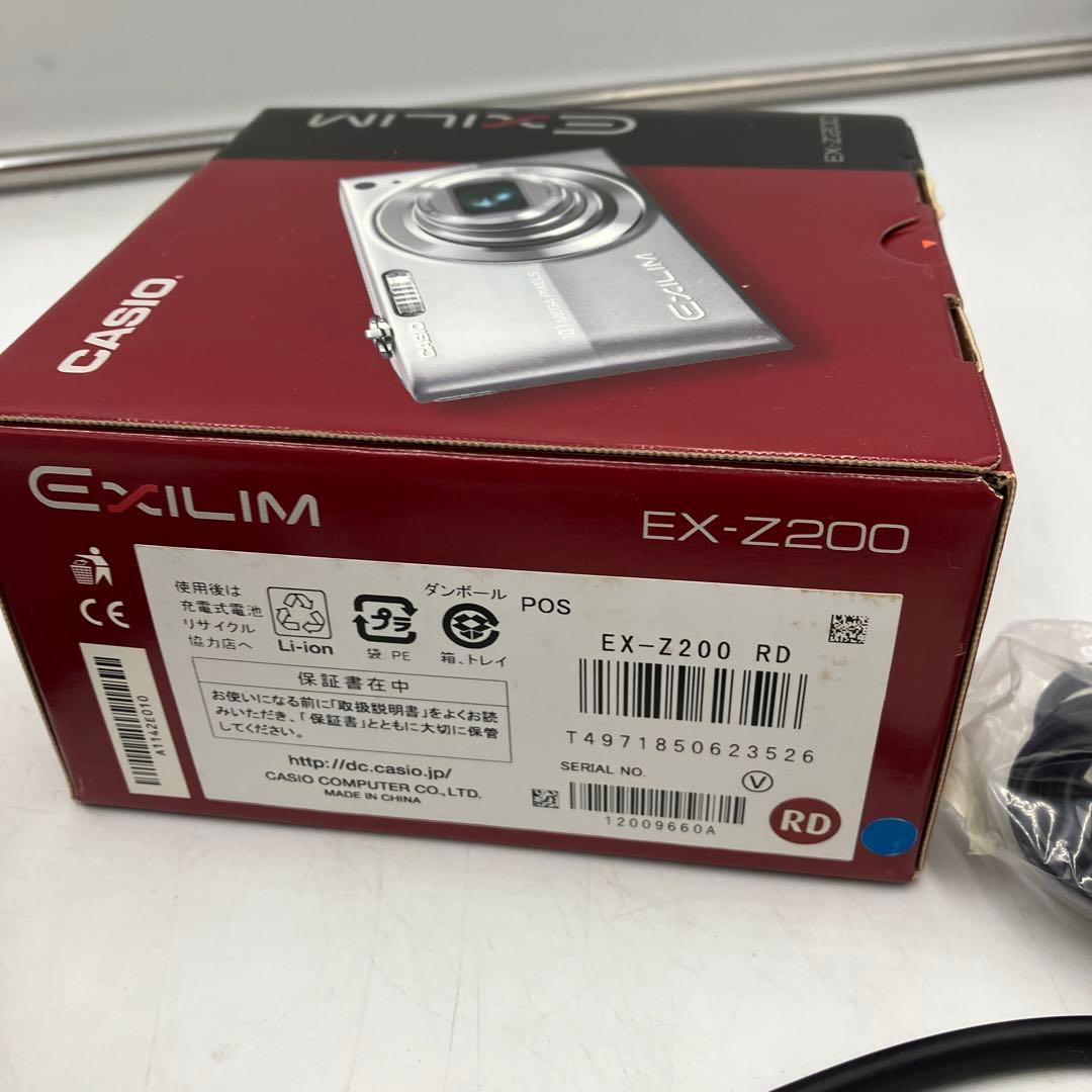 超美品　CASIO EX-Z200 コンパクトデジタルカメラ
