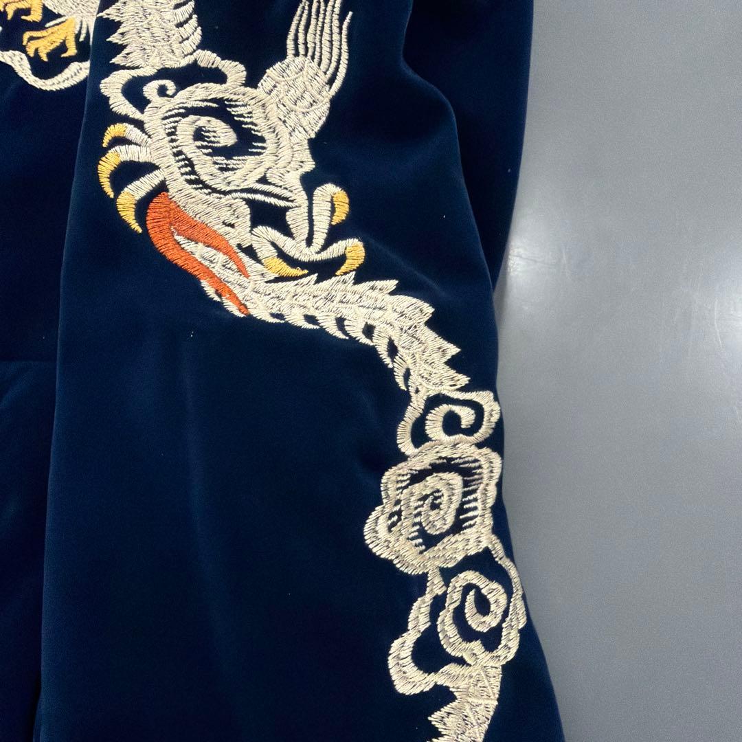 50s スーベニアジャケット 別珍 ベルベット レプリカ スカジャン