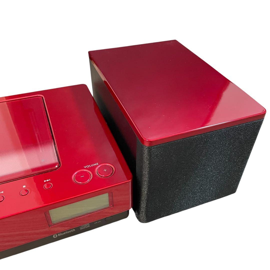 【美品】JVCケンウッド UX-L5-R レッドミニコンポ UX-L5-B