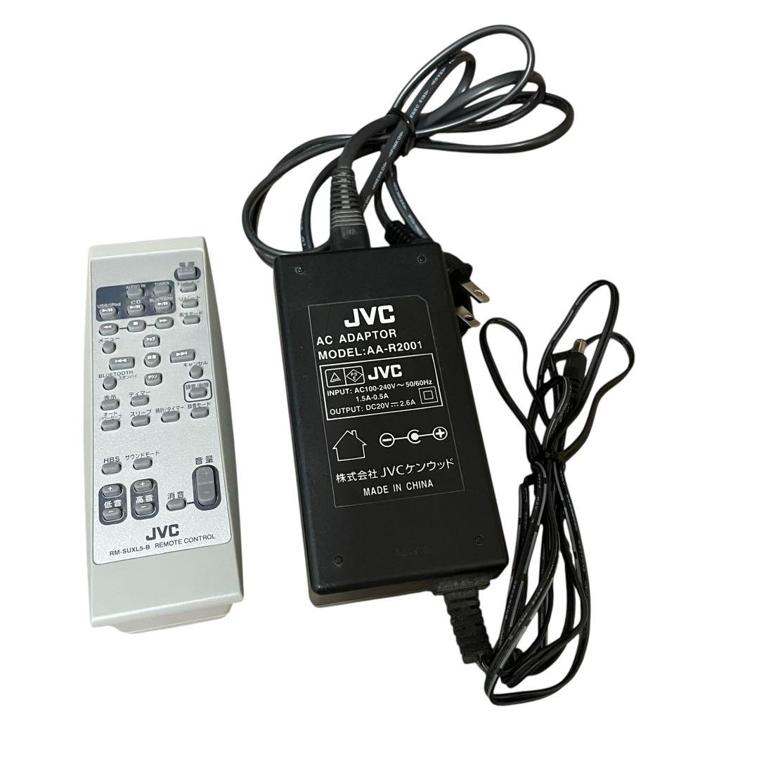 【美品】JVCケンウッド UX-L5-R レッドミニコンポ UX-L5-B