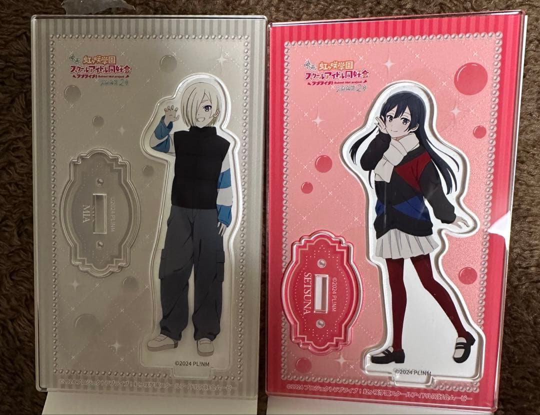 ラブライブ！虹ヶ咲学園スクールアイドル同好会　優木せつ菜アクスタ ラブライブ！虹ヶ咲学園スクールアイドル同好会 アクリルスタンド 2022