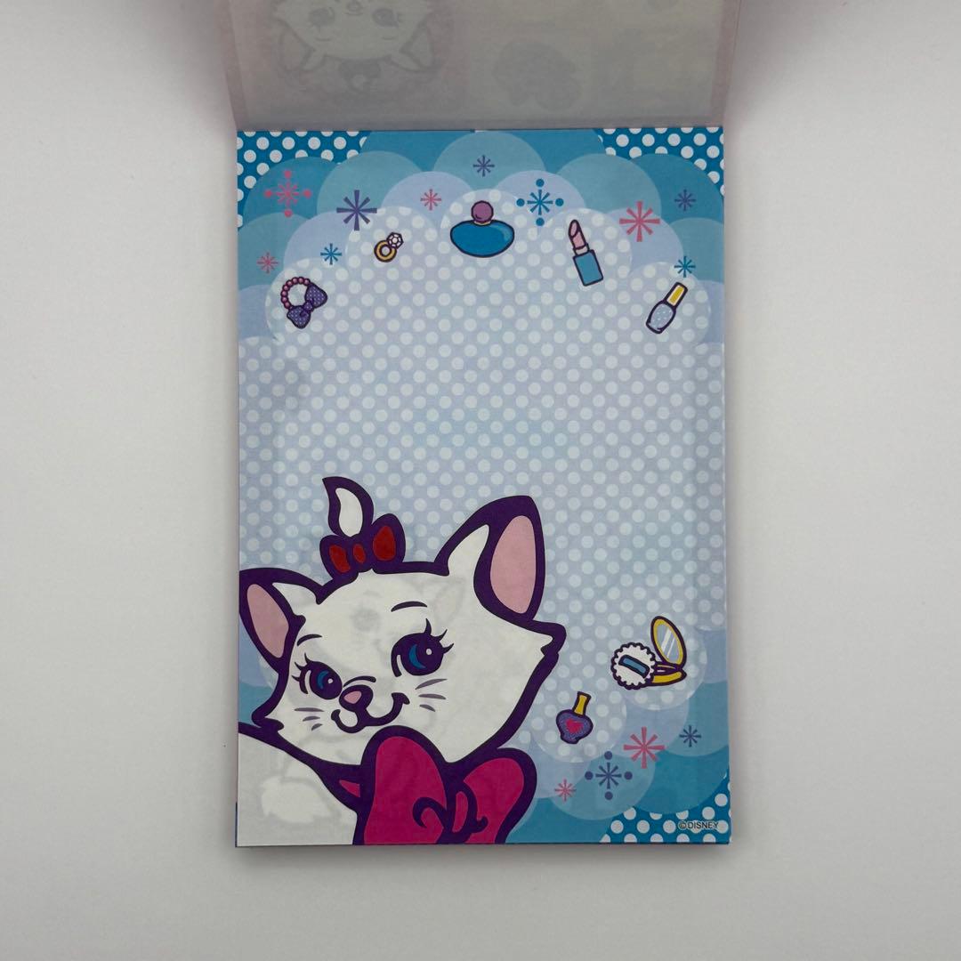 美品】ディズニー おしゃれキャットマリー メモ帳 平成 レトロ - メルカリ