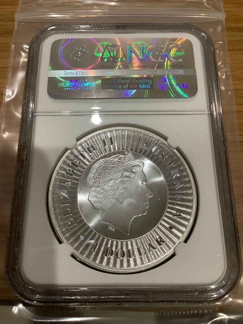 最高鑑定】 2016年 オーストラリア カンガルー 銀貨 MS70 FR - メルカリ