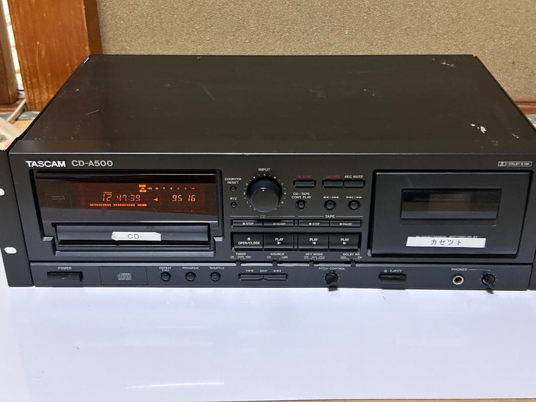 火*）様 TASCAM CD-A500 CD・カセットデッキ