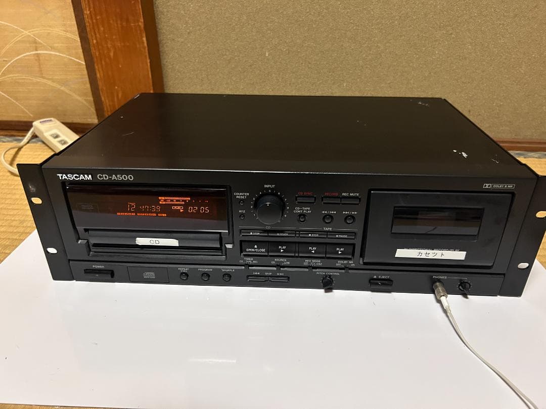火*）様 TASCAM CD-A500 CD・カセットデッキ