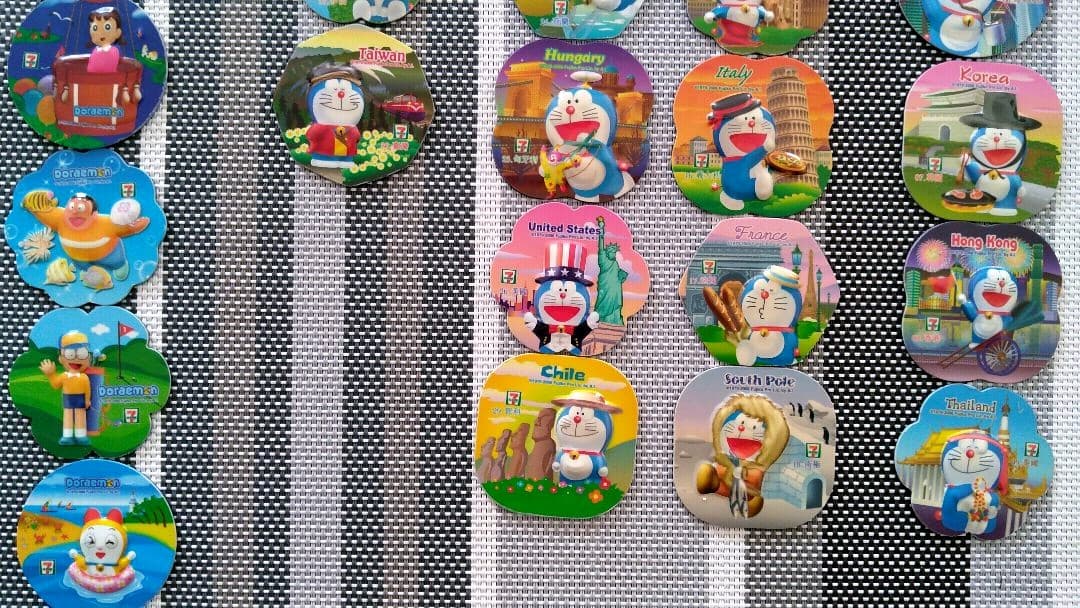 バラ売り可☆ドラえもん☆マグネット(オフィシャル7-11協賛品) - メルカリ