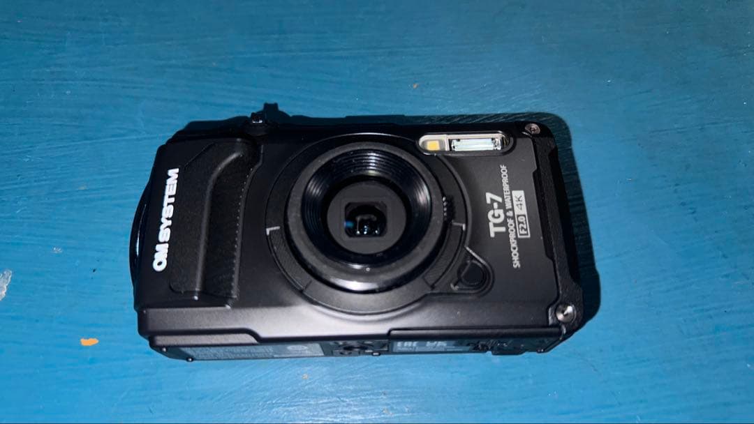 【美品】OLYMPUS TG-7 ブラック　水中ハウジング　アーム付き