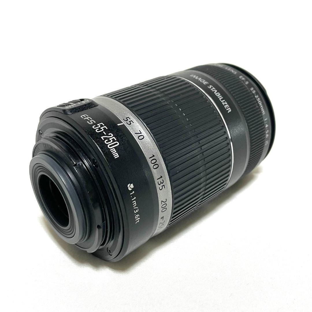 遠くをクッキリ撮れる❣️ EF-S 55-250mm 望遠ズームレンズ 軽量✨