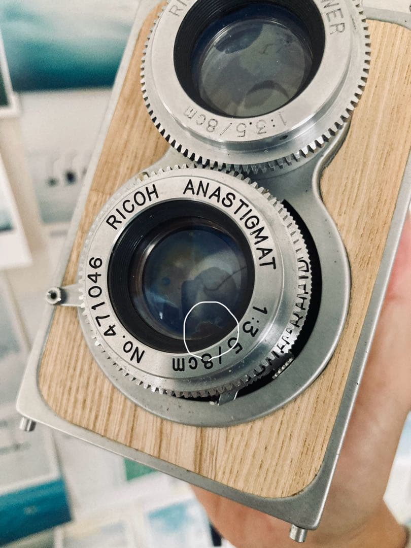 【修理&カスタマイズ済】Ricohflex VII / 80mm F3.5