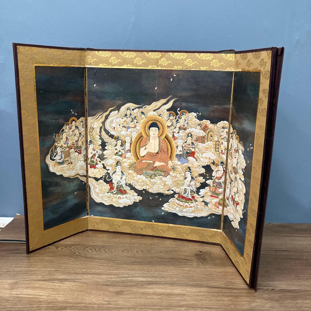 肉筆 日本画 水墨画 富士山 60×60cm 額装 春逸 落款あり