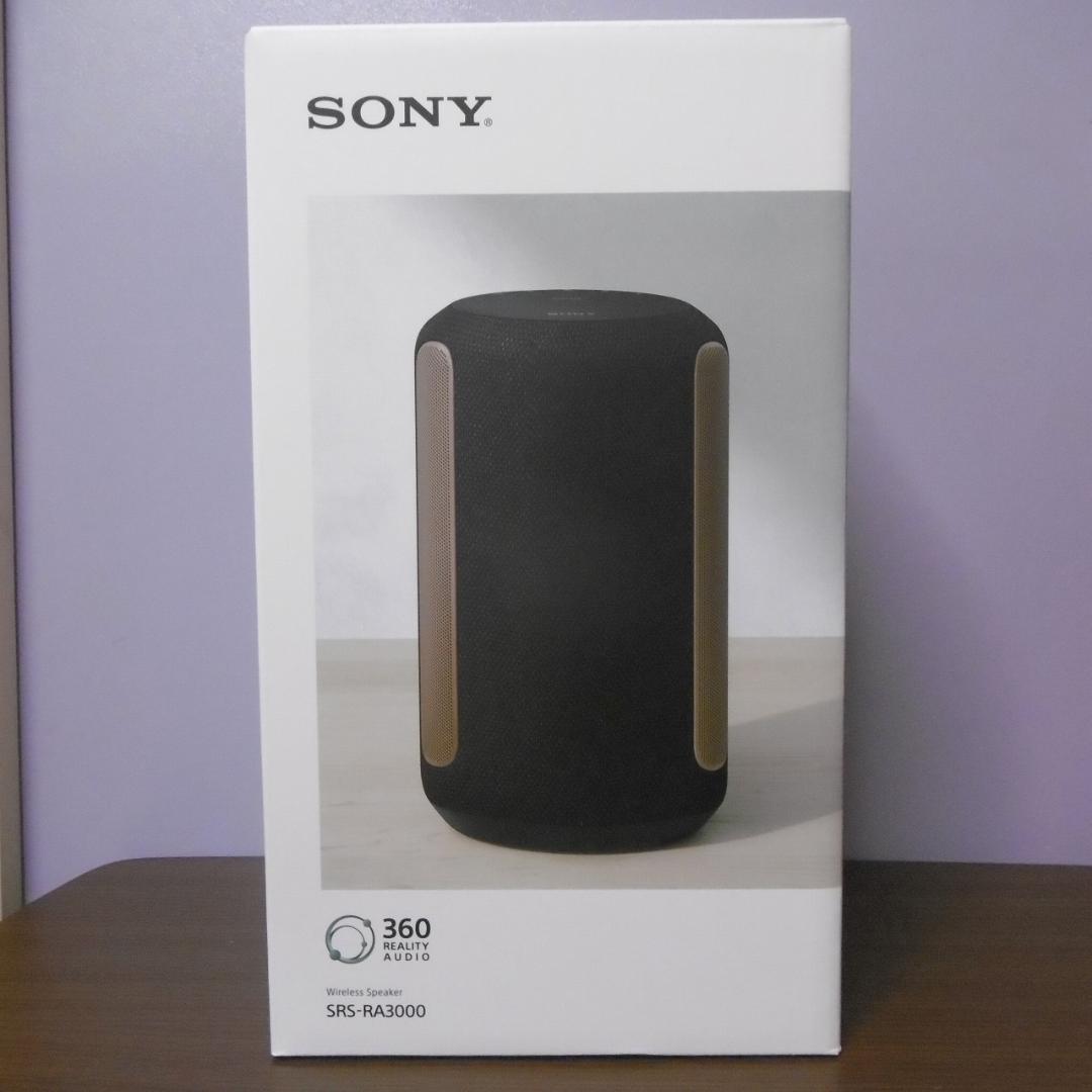 【新品未開封】SONY ワイヤレススピーカー SRS-RA3000_B