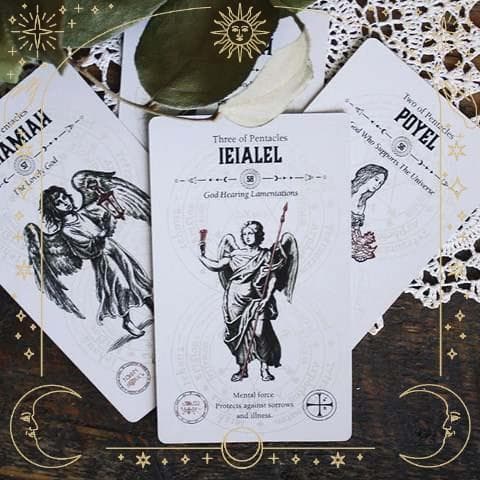 ☆正規品タロットカード☆古代魔法の神髄✨カバラの天使召喚の