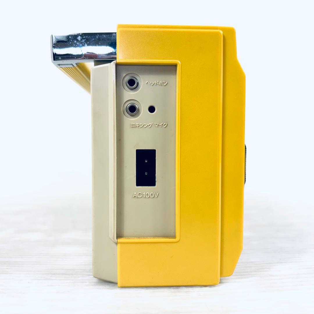 【レトロ】SHARP シャープ　FMAMステレオカセット　QT-22Y シャンク