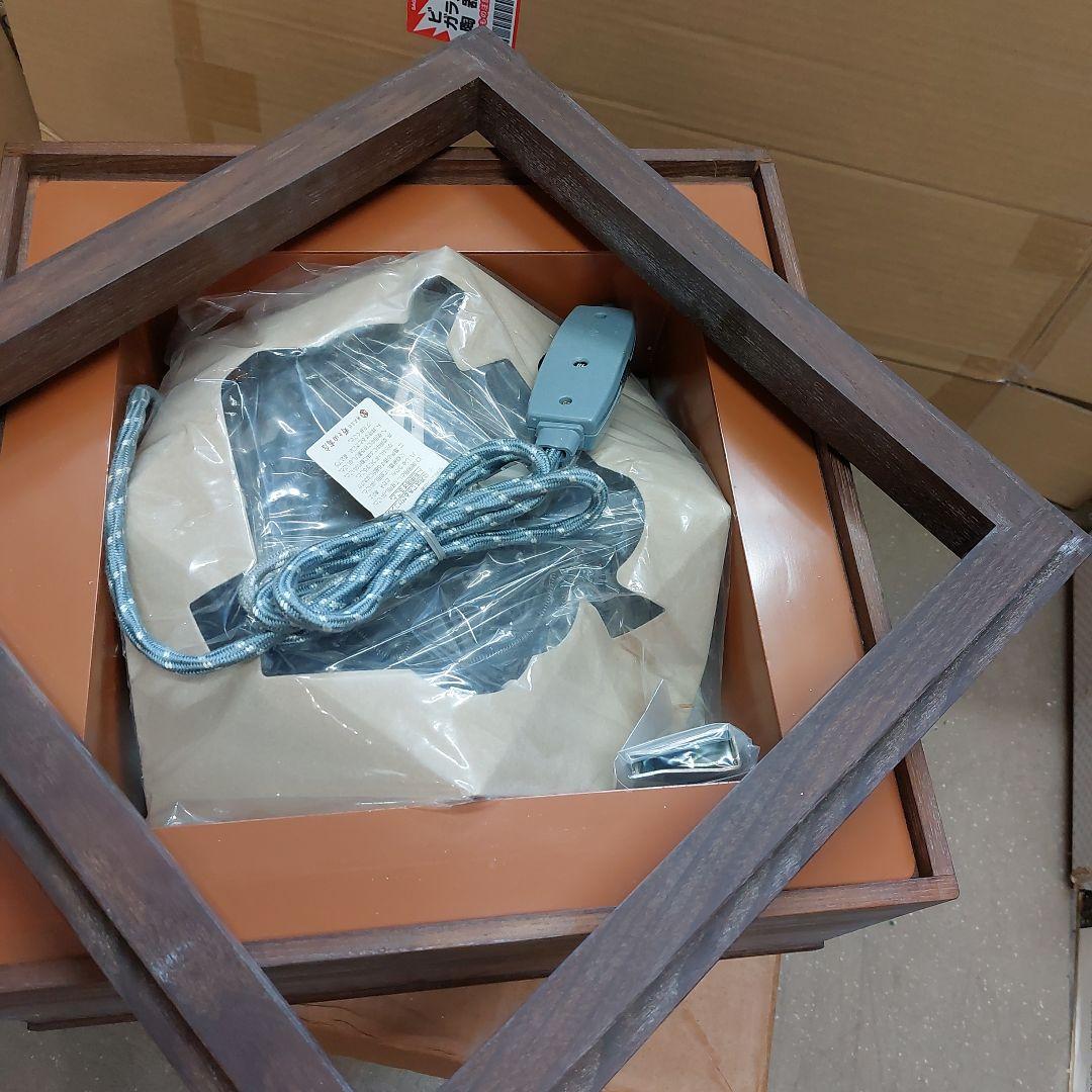 置き炉　野々島商店　茶道具 桑置き炉未使用 に近い 木の部分に2箇所 ヒビがあり