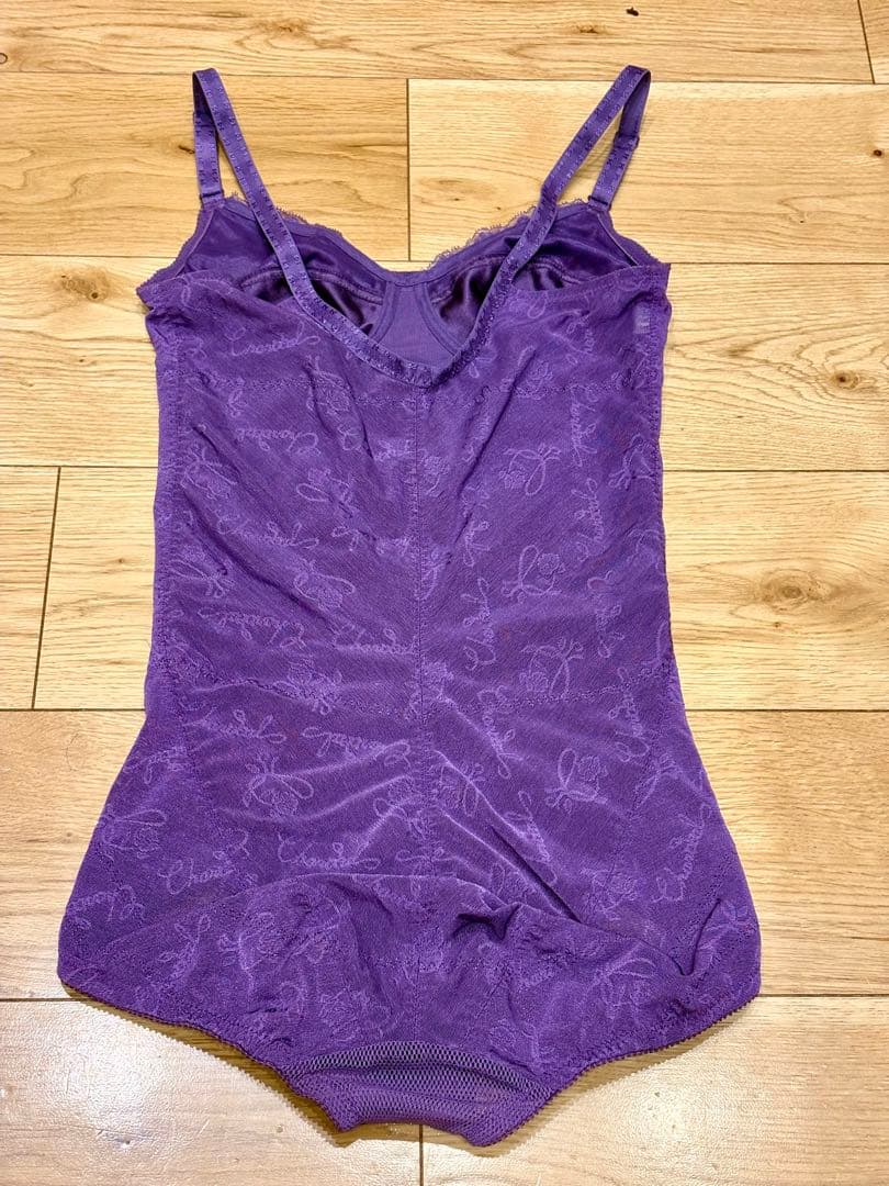 シャンデール ボディスーツ C70 パープル 補正下着 美品 - メルカリ