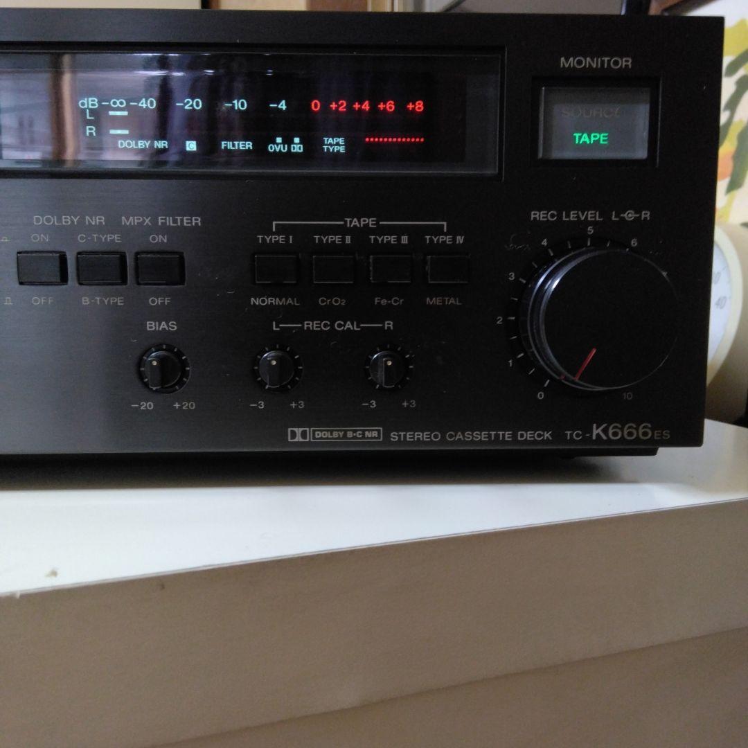 SONY TC-K666ES カセットデッキ