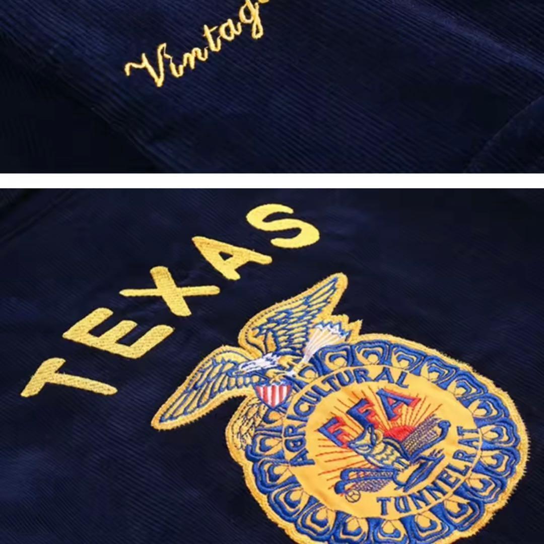 最安】復刻FFAジャケット コーデュロイ紺ネイビー2XL - メルカリ