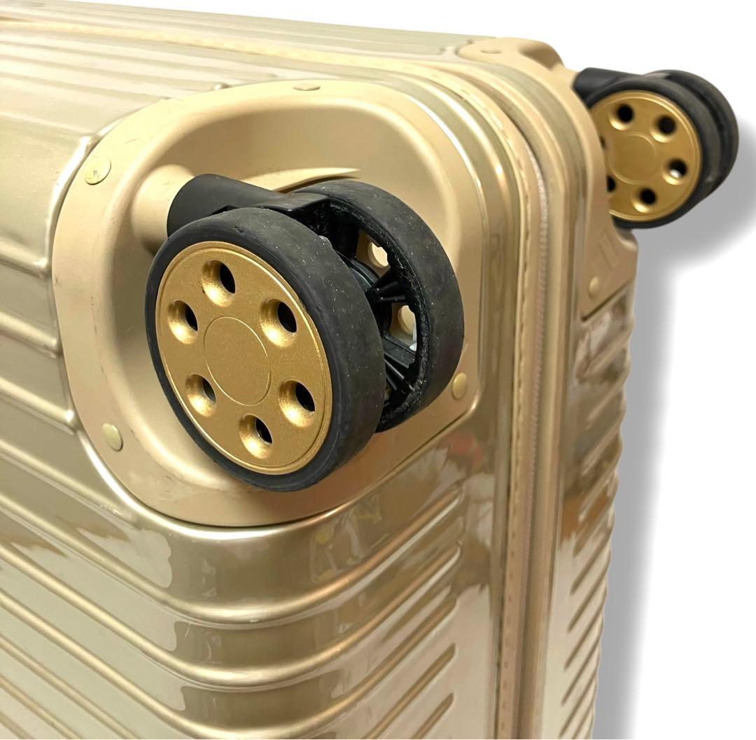 美品 RIMOWA リモワ ユナイテッドアローズ104L ハニーゴールド XL