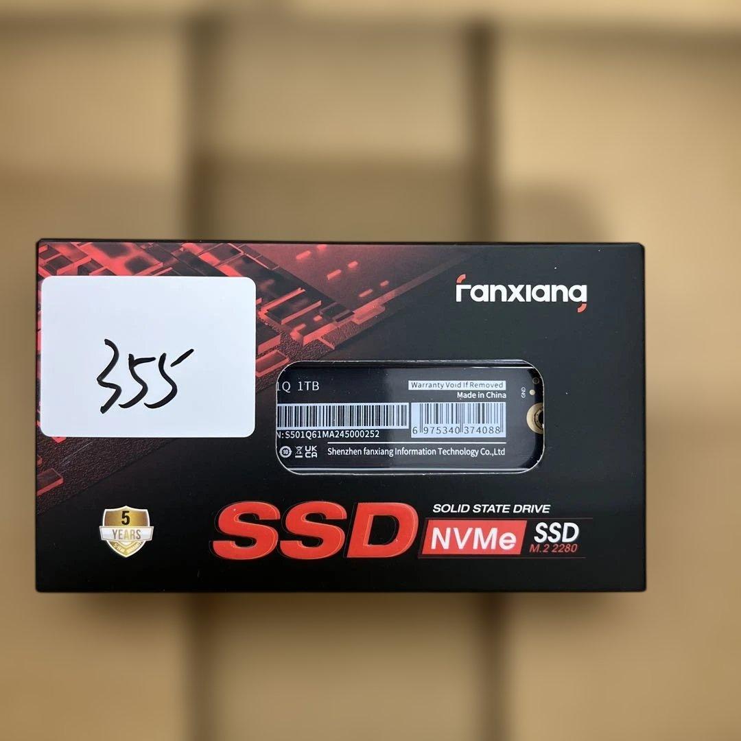 内蔵型SSD 355 fanxiang S501Q SSD 1TB M.2 NVMe 2280 Amazon.com: fanxiang S501Q SSD 1TB PCle 3.0x4 Internal Solid State