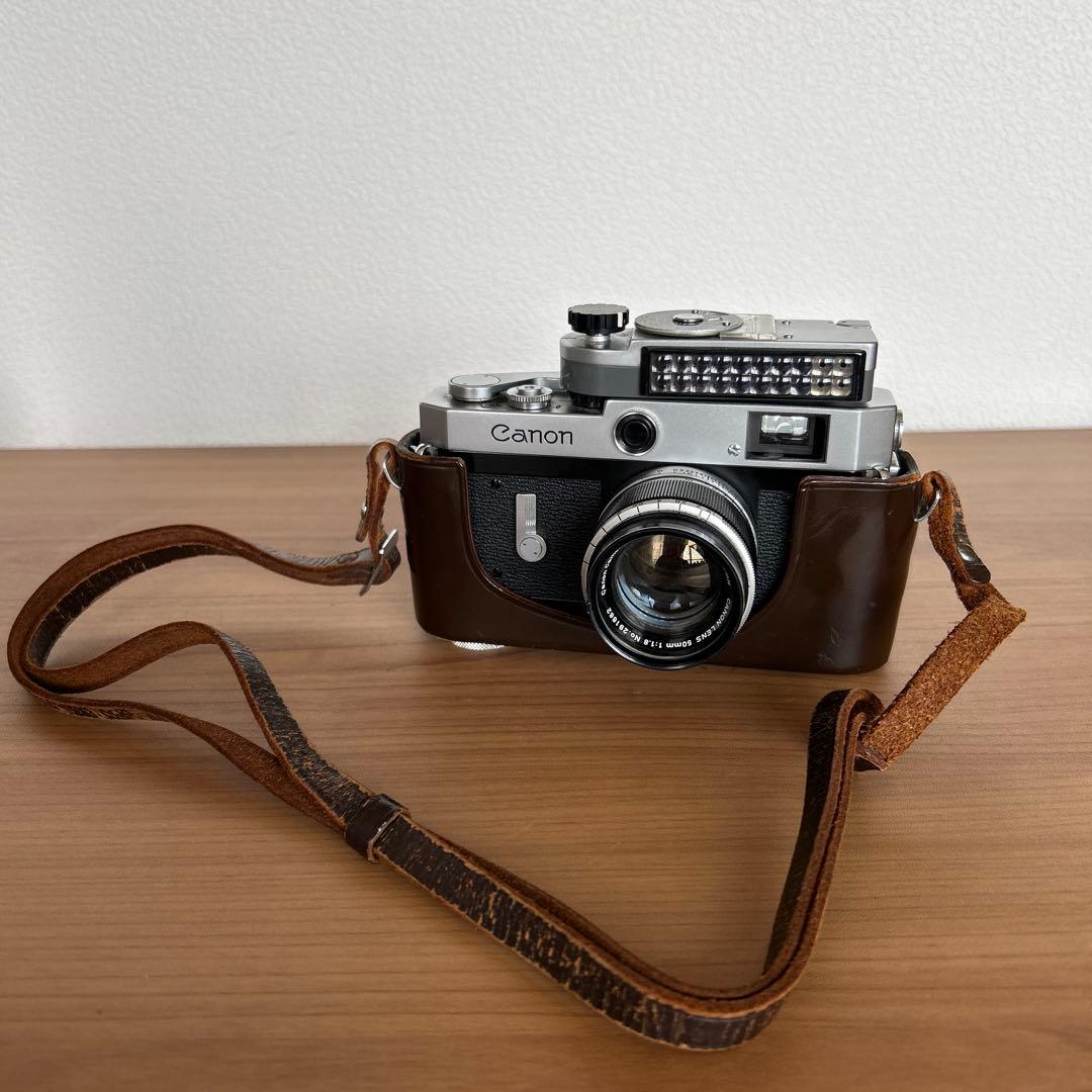 わ*ん様 Canon Camera P レンジファインダー カメラ 露出計・取説