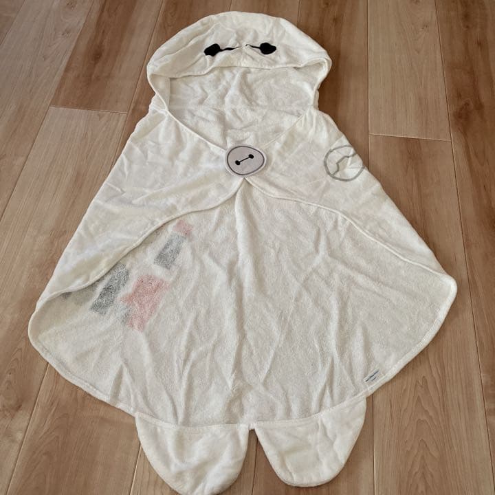 フード付きタオル ベイマックス ディズニー - メルカリ