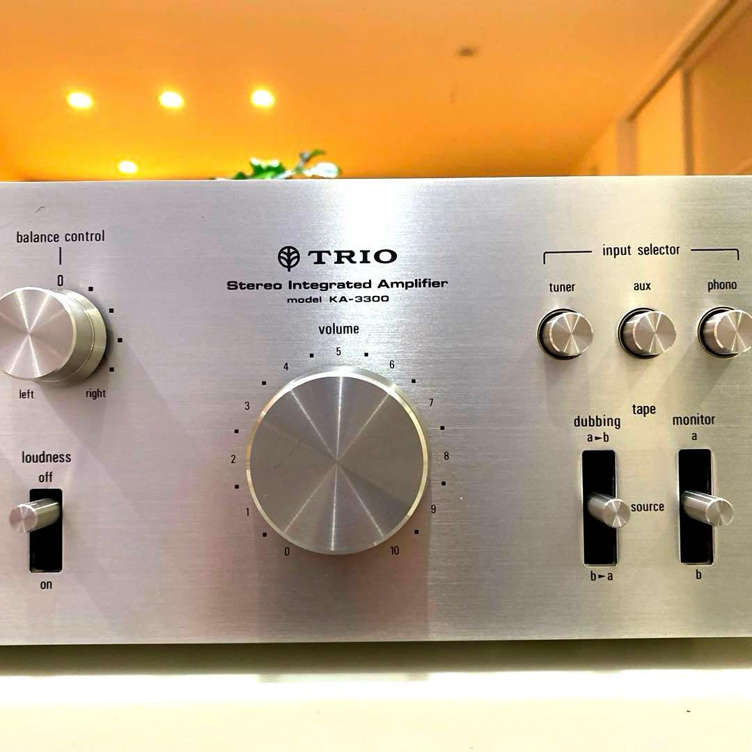 TRIO プリメインアンプ KA-3300 動作品トリオ