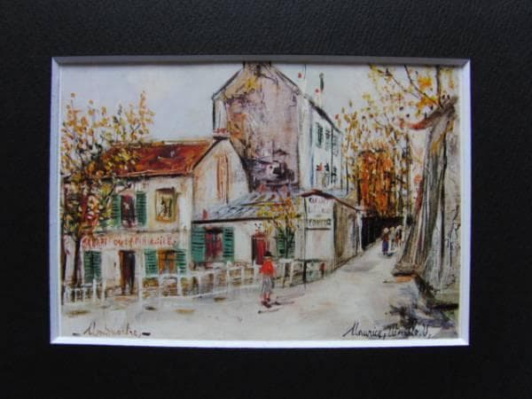 モーリス・ユトリロ、「Le Lapin agile a Montmartre」 モーリス・ユトリロ、「Le Lapin agile a Montmartre」 The Lapin