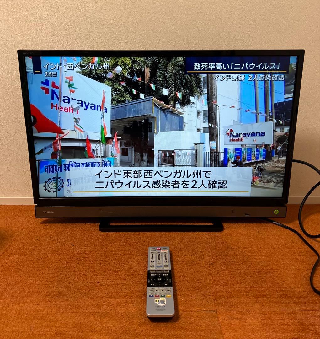 東芝 液晶テレビ 32V型 YouTubeネトフリ可2番組同時録画
