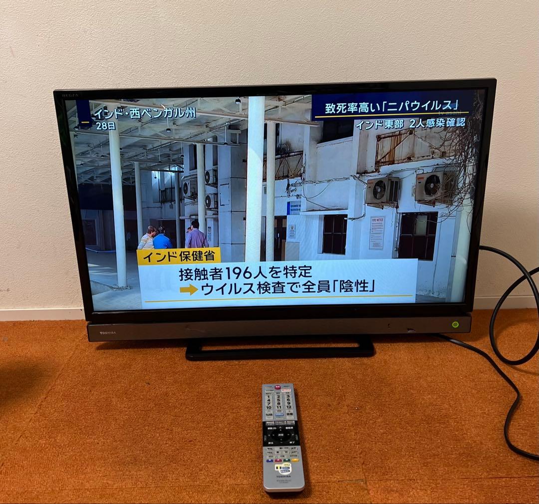 東芝 液晶テレビ 32V型 YouTubeネトフリ可2番組同時録画