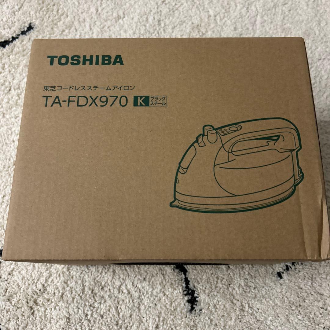 TOSHIBA コードレススチームアイロン TA-FDX970