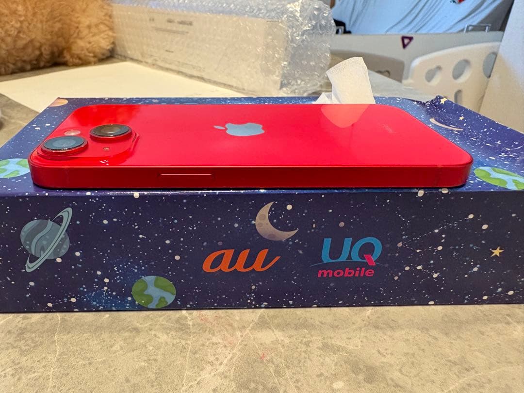 「美品」Apple iPhone 14 赤256GB バッテリー最大容量86%