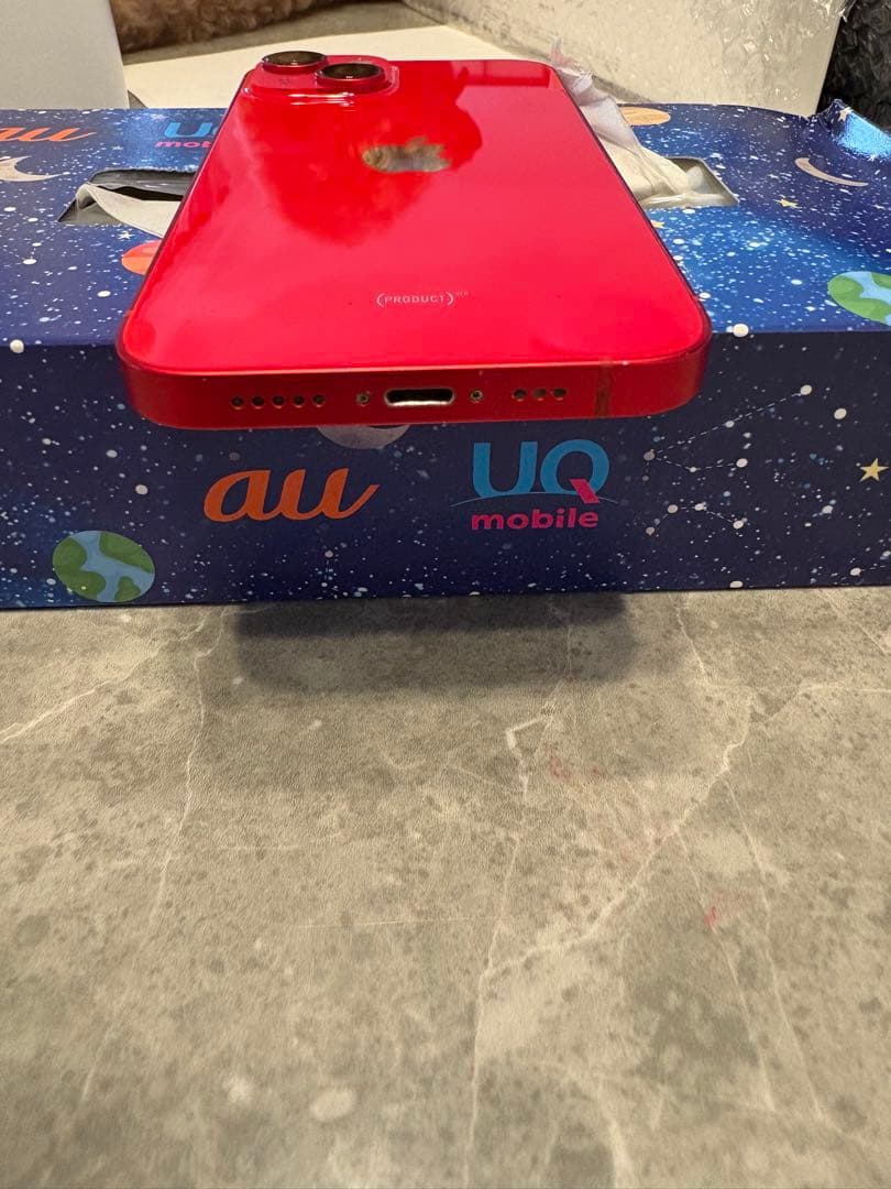 「美品」Apple iPhone 14 赤256GB バッテリー最大容量86%