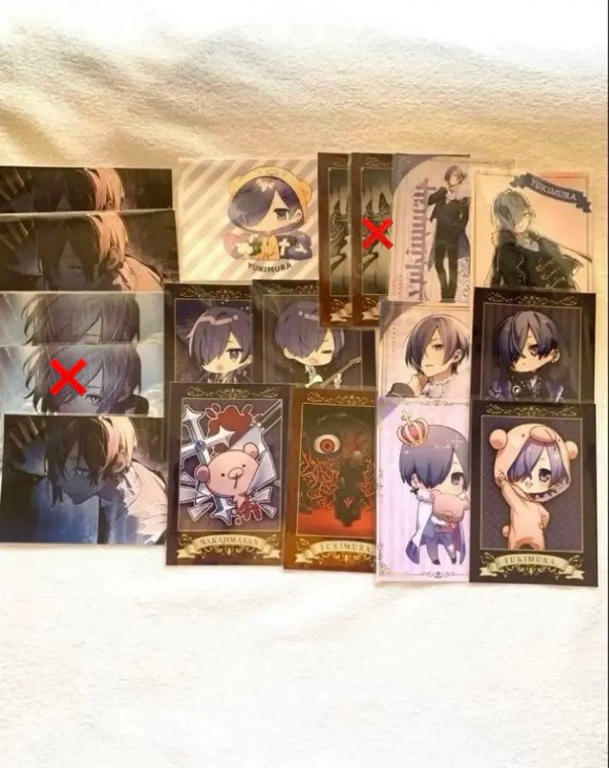 ゆきむら。ブロマイド17枚セット - メルカリ