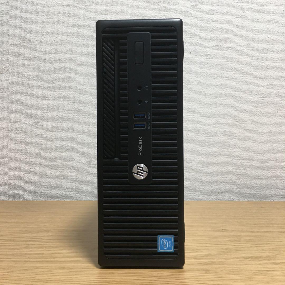 HP ProDesk Win11 デスクトップ 大画面23.8'モニター 取説