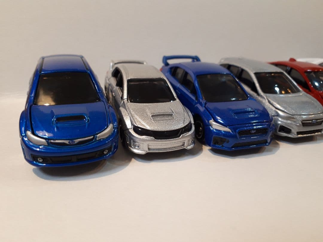 トミカ インプレッサ 7台 未使用 絶版廃盤 - メルカリ