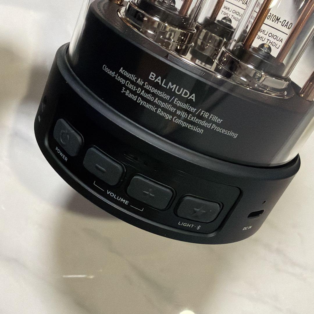 【ほぼ未使用】BALMUDA The Speaker ブラック 箱付き