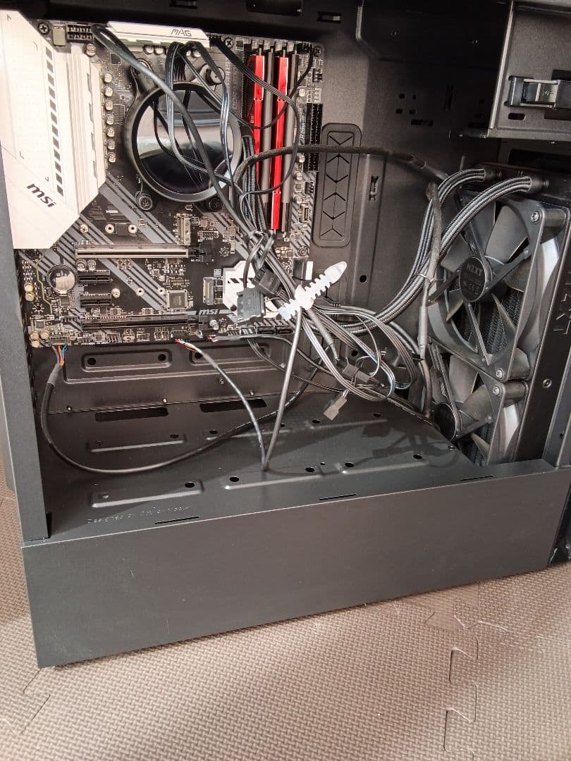 5800X3D 簡易水冷 マザーボード メモリ PCケースセット - メルカリ