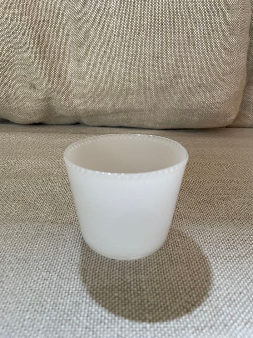 辻和美さん　めんちょこ小 美品】辻和美 tsuji kazumi *ミゾレ めんちょこ*カップガラス【陶器