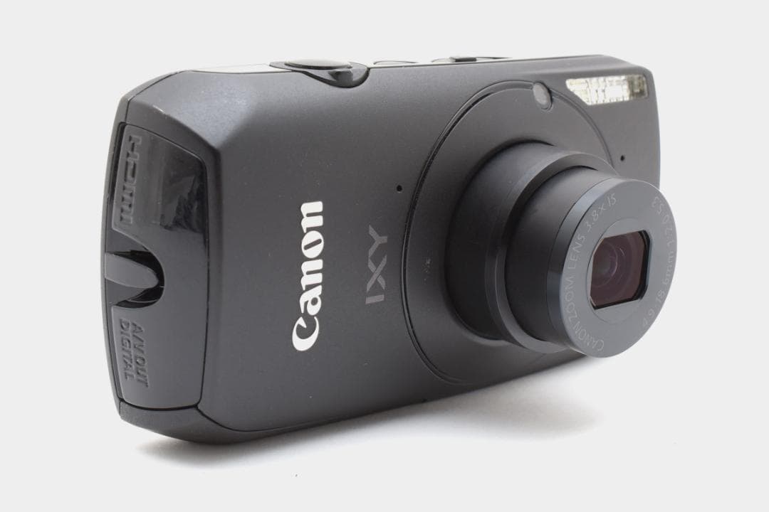 キヤノン　Canon IXY 30S ブラック 《元箱付属・動作確認済み》