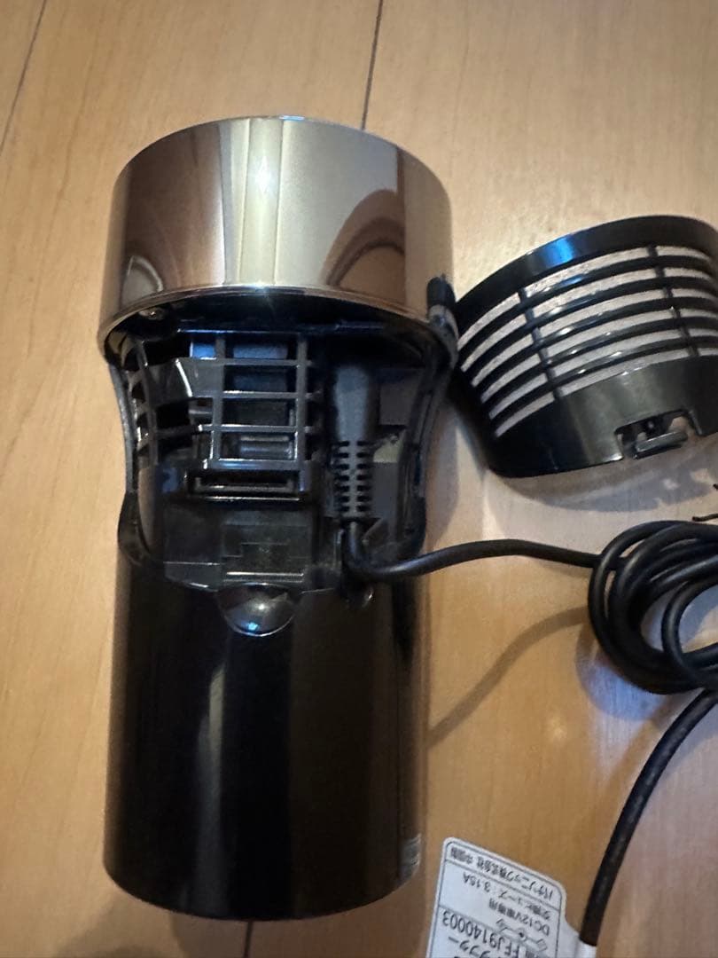 パナソニック 車用空気清浄機 ナノイー ブラック - メルカリ