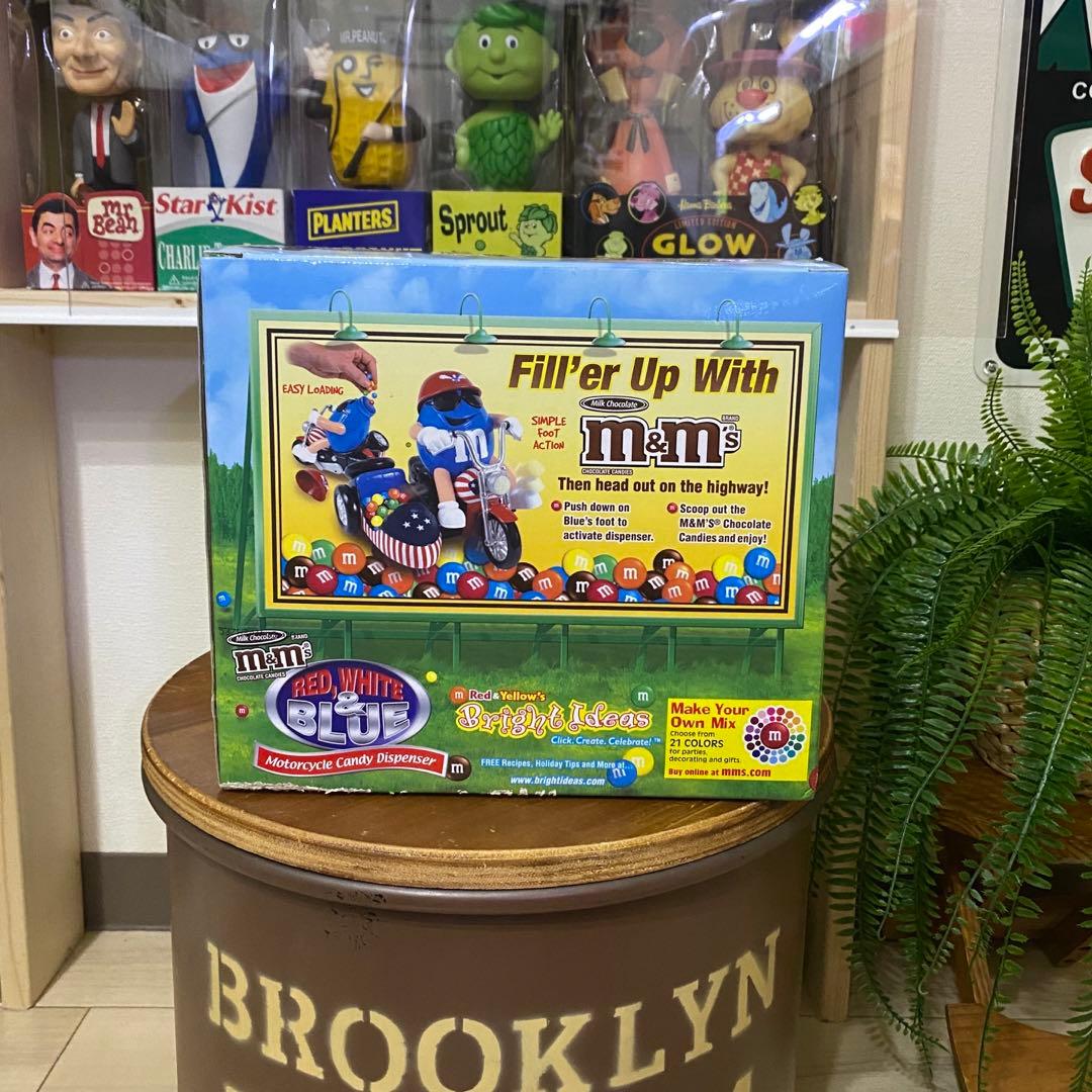 M&M'S エムアンドエムズ ディスペンサー バイク レア ファイヤー