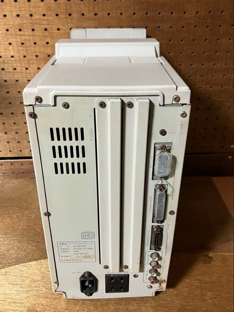 NEC PC-8801MC ジャンク　サビ