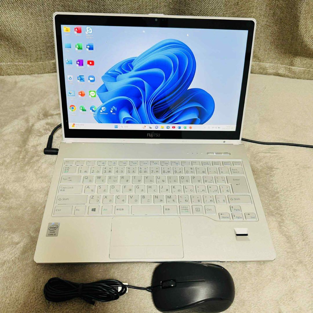 S270 富士通ノートパソコンi5高速SSDサクサクWindows11オフィス付