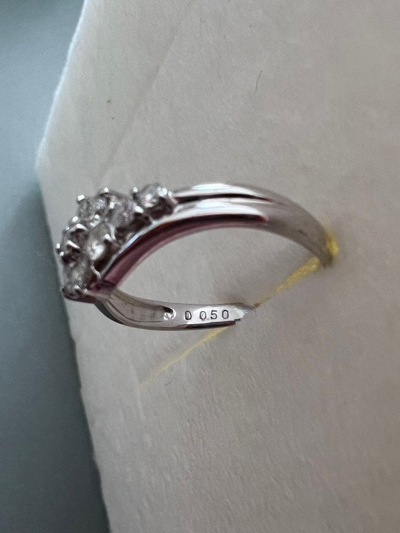 Pt900 ダイヤモンドリング 0.50ct プラチナリング