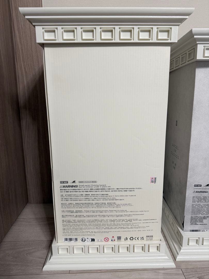 ジモモ エンジェル ぬいぐるみ2体＋箱＋専用土台＋ディスプレイ保護