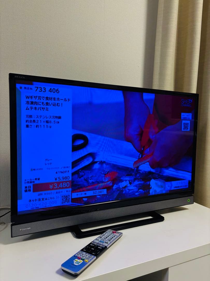 【送料込み】東芝 REGZA レグザ 32V型32V30 2016年製