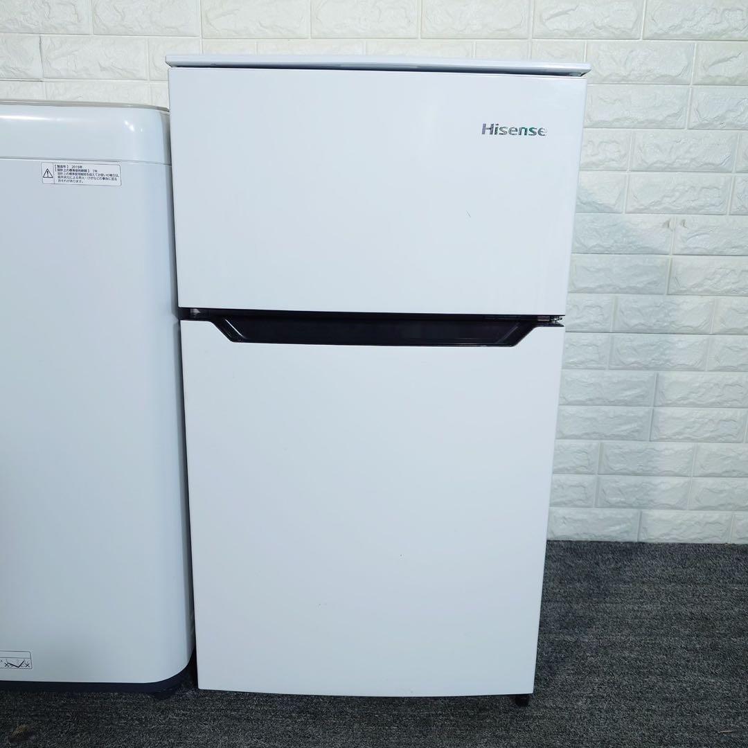 生活家電 2点セット 冷蔵庫 93L 洗濯機 5kg 1人暮し I049