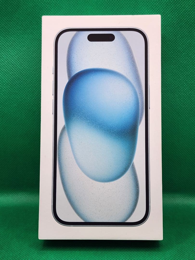 【381中古美品】iPhone15 128GB ブルー バッテリー100%
