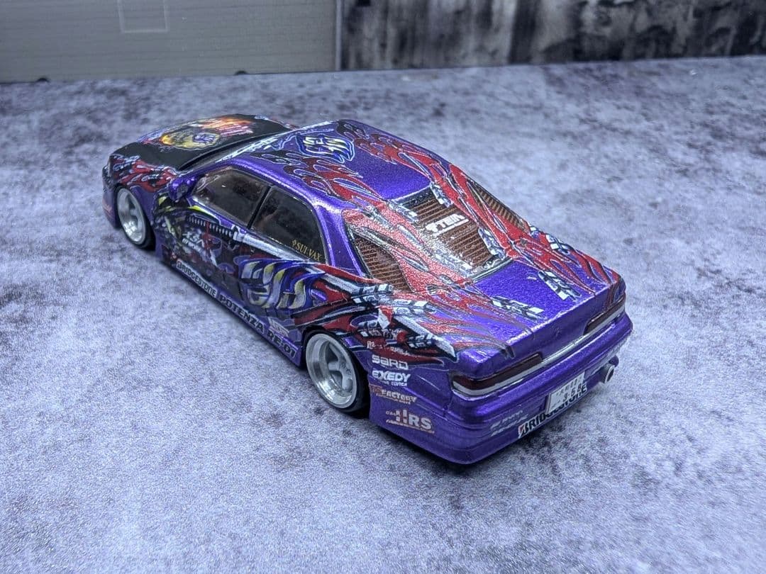 1/64 Tarmac Works トヨタ VERTEX マークII D1風|mercariメルカリ官方